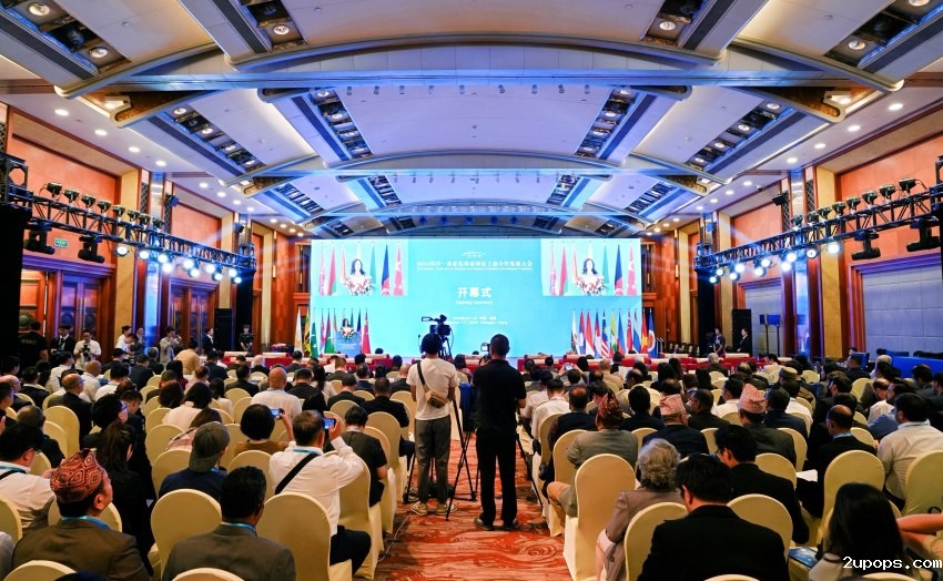 2024四川—南亚东南亚国家工商合作发展大会现场。优米365App供图